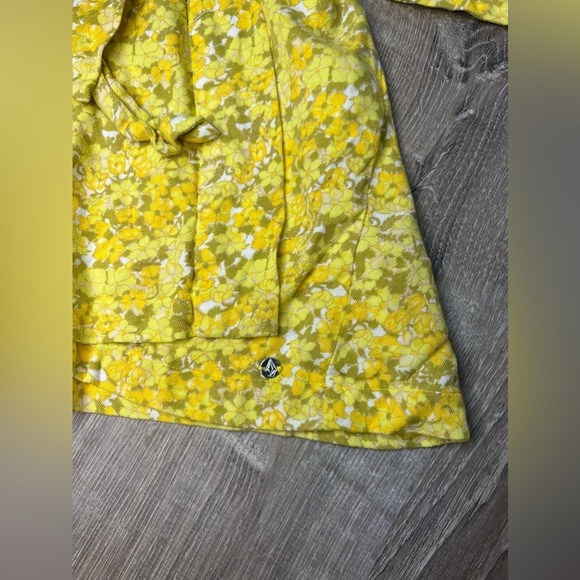 Volcom Wanna Have Sun Robe Lime M/L - Picture 5 of 8